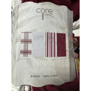 Core Kitchen Towel 8 pack assorted colors